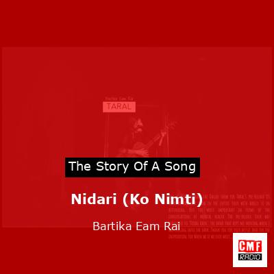 Nidari (Ko Nimti) – Bartika Eam Rai