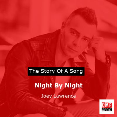 final cover Night By Night Joey Lawrence