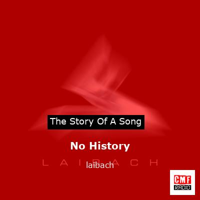final cover No History laibach