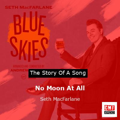 final cover No Moon At All Seth MacFarlane