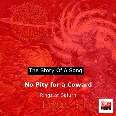 final cover No Pity for a Coward Rings of Saturn