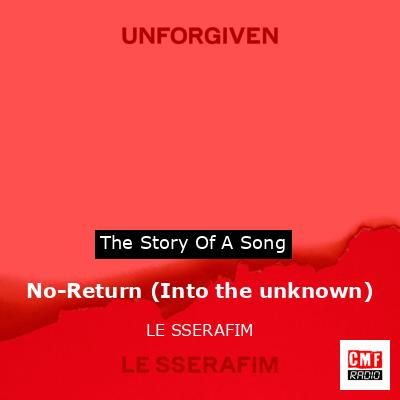 final cover No Return Into the unknown LE SSERAFIM
