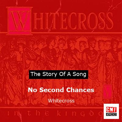 final cover No Second Chances Whitecross