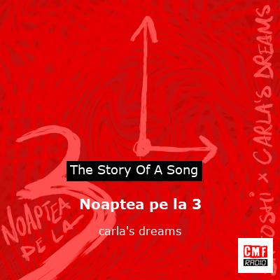 final cover Noaptea pe la 3 carlas dreams