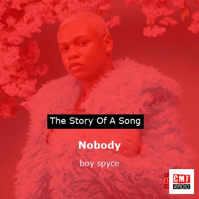 Nobody – boy spyce