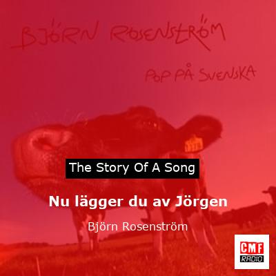 final cover Nu lagger du av Jorgen Bjorn Rosenstrom