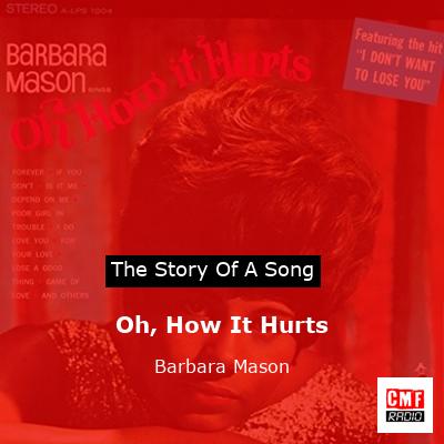 final cover Oh How It Hurts Barbara Mason