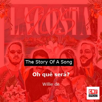 final cover Oh que sera Willie de