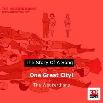 final cover One Great City The Weakerthans