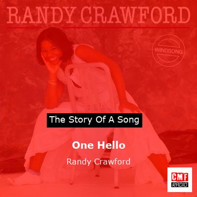 final cover One Hello Randy Crawford