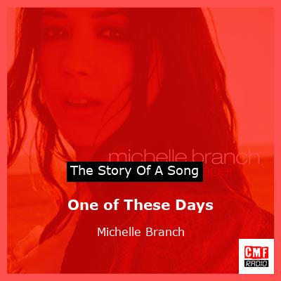 One of These Days – Michelle Branch