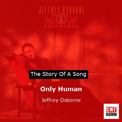 final cover Only Human Jeffrey Osborne