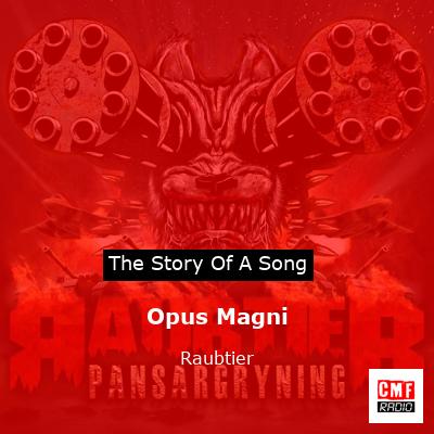 Opus Magni – Raubtier