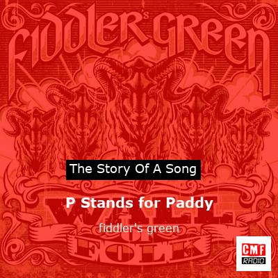 final cover P Stands for Paddy fiddlers green