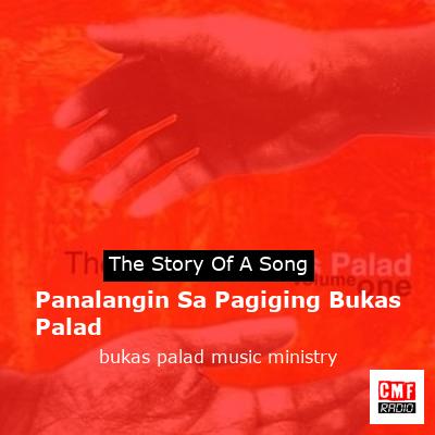 final cover Panalangin Sa Pagiging Bukas Palad bukas palad music ministry