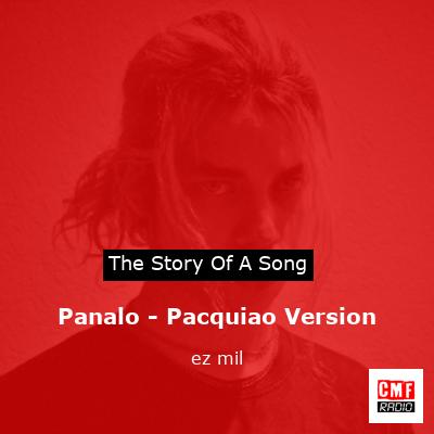 Panalo – Pacquiao Version – ez mil