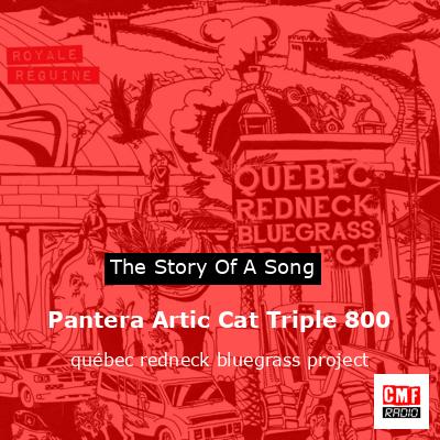final cover Pantera Artic Cat Triple 800 quebec redneck bluegrass project