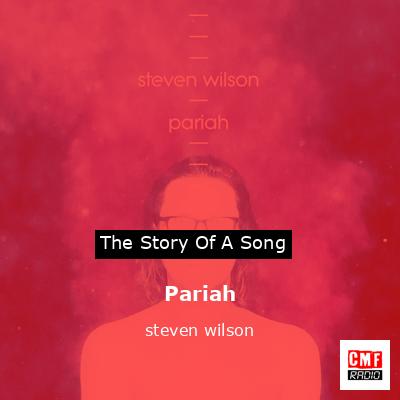 final cover Pariah steven wilson