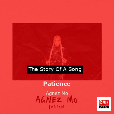 AGNEZ MO – Patience Lyrics