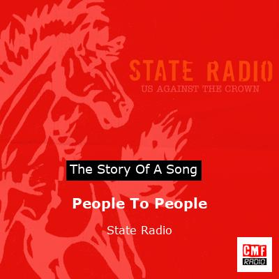 People To People – State Radio