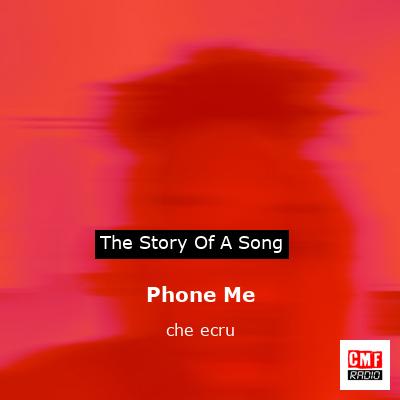 Phone Me – che ecru