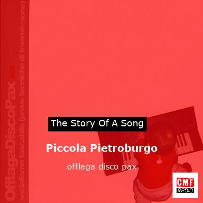 Piccola Pietroburgo – offlaga disco pax