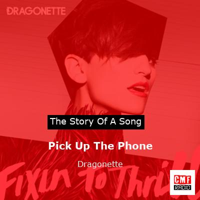 final cover Pick Up The Phone Dragonette