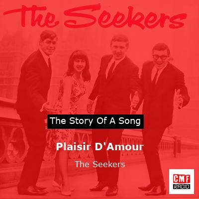 final cover Plaisir DAmour The Seekers