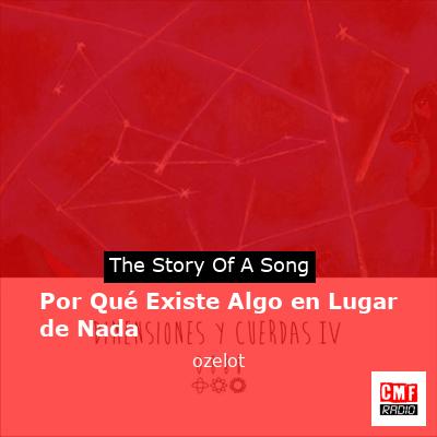 Por Qué Existe Algo en Lugar de Nada – ozelot