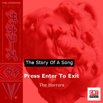 final cover Press Enter To Exit The Horrors