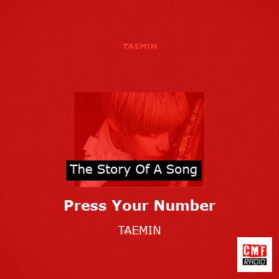 Press Your Number – TAEMIN