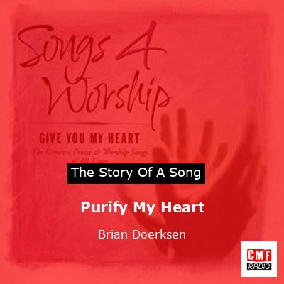 Purify My Heart – Brian Doerksen