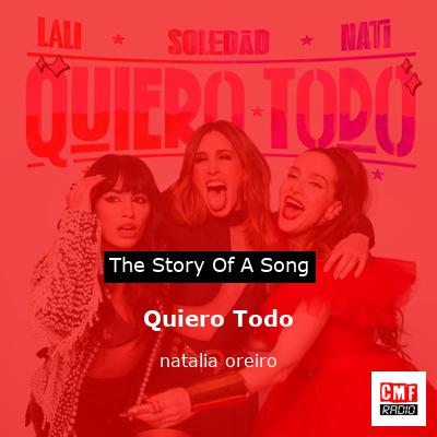 Quiero Todo – natalia oreiro