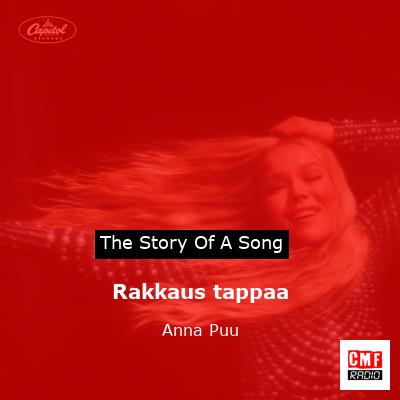 Rakkaus tappaa – Anna Puu