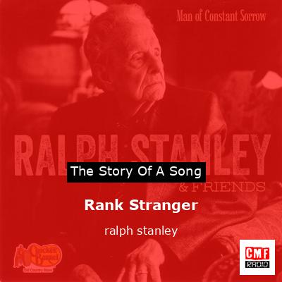 final cover Rank Stranger ralph stanley