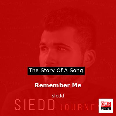 final cover Remember Me siedd