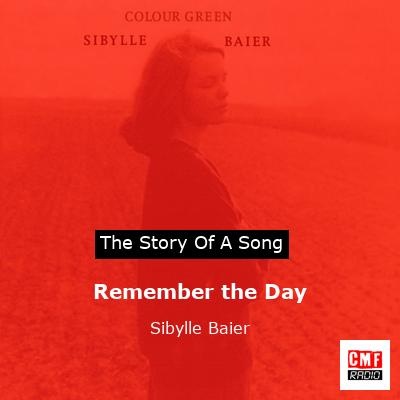 Remember the Day – Sibylle Baier