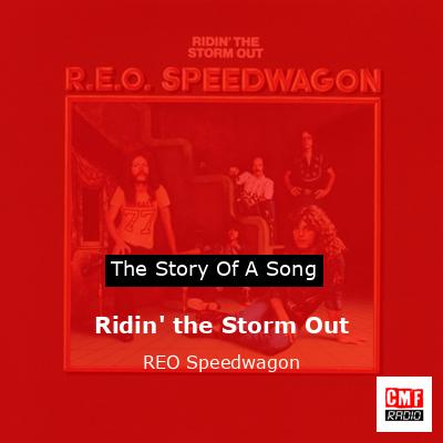 final cover Ridin the Storm Out REO Speedwagon