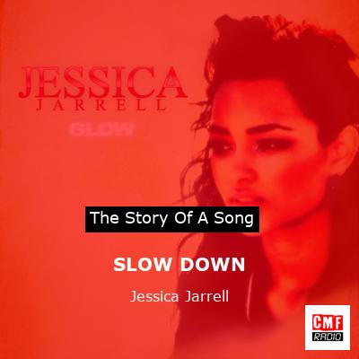 final cover SLOW DOWN Jessica Jarrell