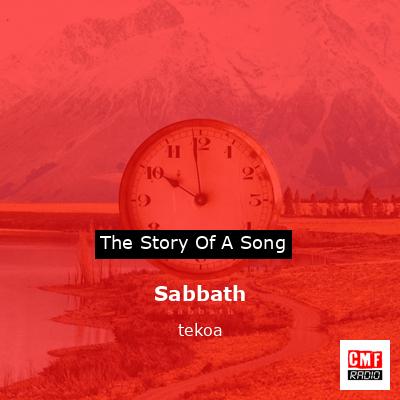 Sabbath – tekoa