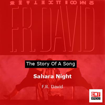 final cover Sahara Night F.R. David