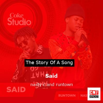 final cover Said nasty c and runtown