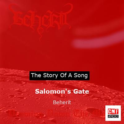Salomon’s Gate – Beherit