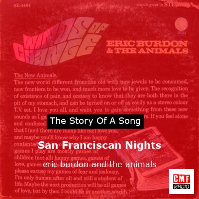 San Franciscan Nights – eric burdon and the animals