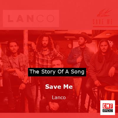 final cover Save Me Lanco
