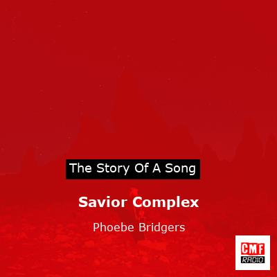 final cover Savior Complex Phoebe Bridgers