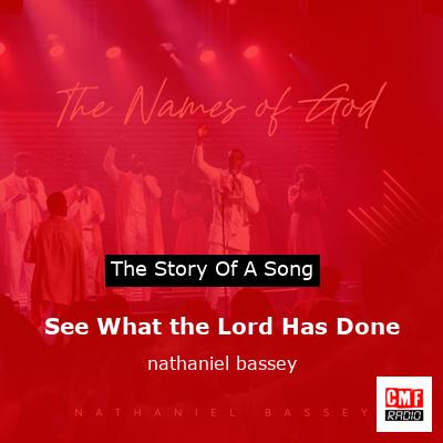 See What the Lord Has Done – nathaniel bassey