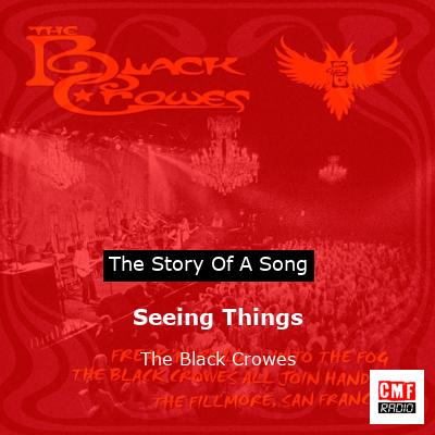 final cover Seeing Things The Black Crowes