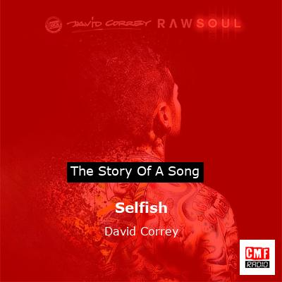 final cover Selfish David Correy
