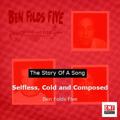 final cover Selfless Cold and Composed Ben Folds Five